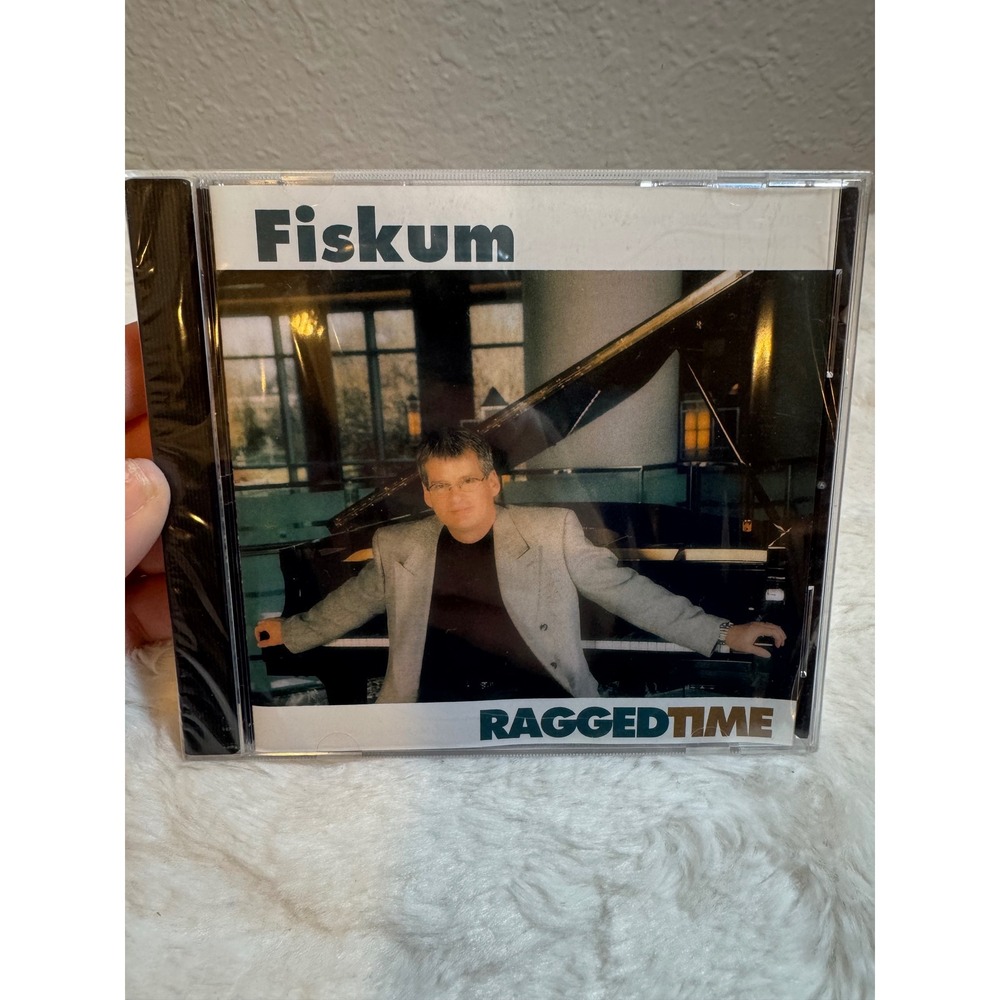 Fiskum Raggedtime CD 2003 Rent Party Records Ragtime Jazz Piano 18 Tracks Sealed - Picture 1 of 3